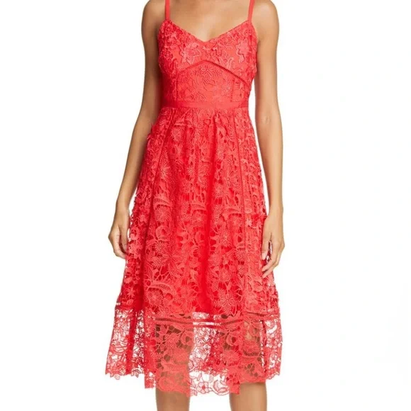 alex evenings women's plus size tea-length lace mock dress Alex Evenings Rosette A-Line Gown with Sequin Detail & Short Illusion Sleeves WEDGEWOOD / 16 main image 0